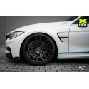 WHEELFORCE Wheels CF.2-FF "Brushed Shadow" Ø20''  (4 Wheels set) for BMW M5 (F90)