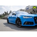 Pack de 4 Jantes WHEELFORCE WF HE.1-FF "DEEP BLACK" Ø21'' pour Audi RS6 (C7)