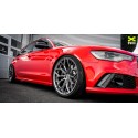 Pack de 4 Jantes WHEELFORCE WF HE.1-FF "GLOSS STEEL" Ø21'' pour Audi RS6 (C7)