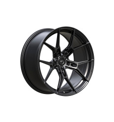 WHEELFORCE Wheels WF RACE.ONE "DEEP BLACK" Ø19'' (4 wheels set) for Audi TT (8S)