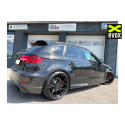 WHEELFORCE Wheels WF RACE.ONE "DEEP BLACK" Ø19'' (4 wheels set) for Audi TT (8S)