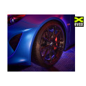  EVOX /// Pack de 4 Jantes Forgées Monoblocs Ultra Légères en 18" pour ALPINE A110 II BLACK BRUSHED