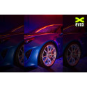  EVOX /// Pack de 4 Jantes Forgées Monoblocs Ultra Légères en 18" pour ALPINE A110 II BLACK BRUSHED