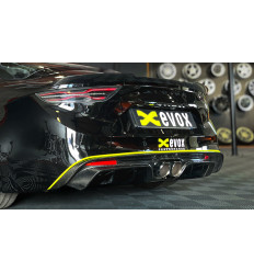 EVOX /// Rear Bumper Carbon Diffusor Alpine A110 