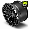 Pack de 4 Jantes WHEELFORCE WF HE.1-FF "DEEP BLACK" Ø21'' pour Audi RS6 (C7)