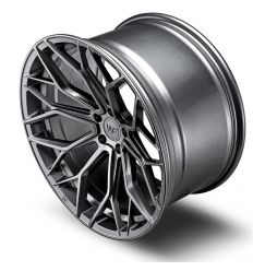 WHEELFORCE Wheels WF HE.1-FF "GLOSS STEEL" Ø21'' (4 wheels set) for Audi RS6 (C7)