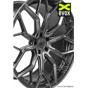 Pack de 4 Jantes WHEELFORCE WF HE.1-FF "GLOSS STEEL" Ø21'' pour Audi RS6 (C7)