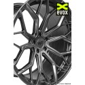 Pack de 4 Jantes WHEELFORCE WF HE.1-FF "GLOSS STEEL" Ø21'' pour Audi RS6 (C7)